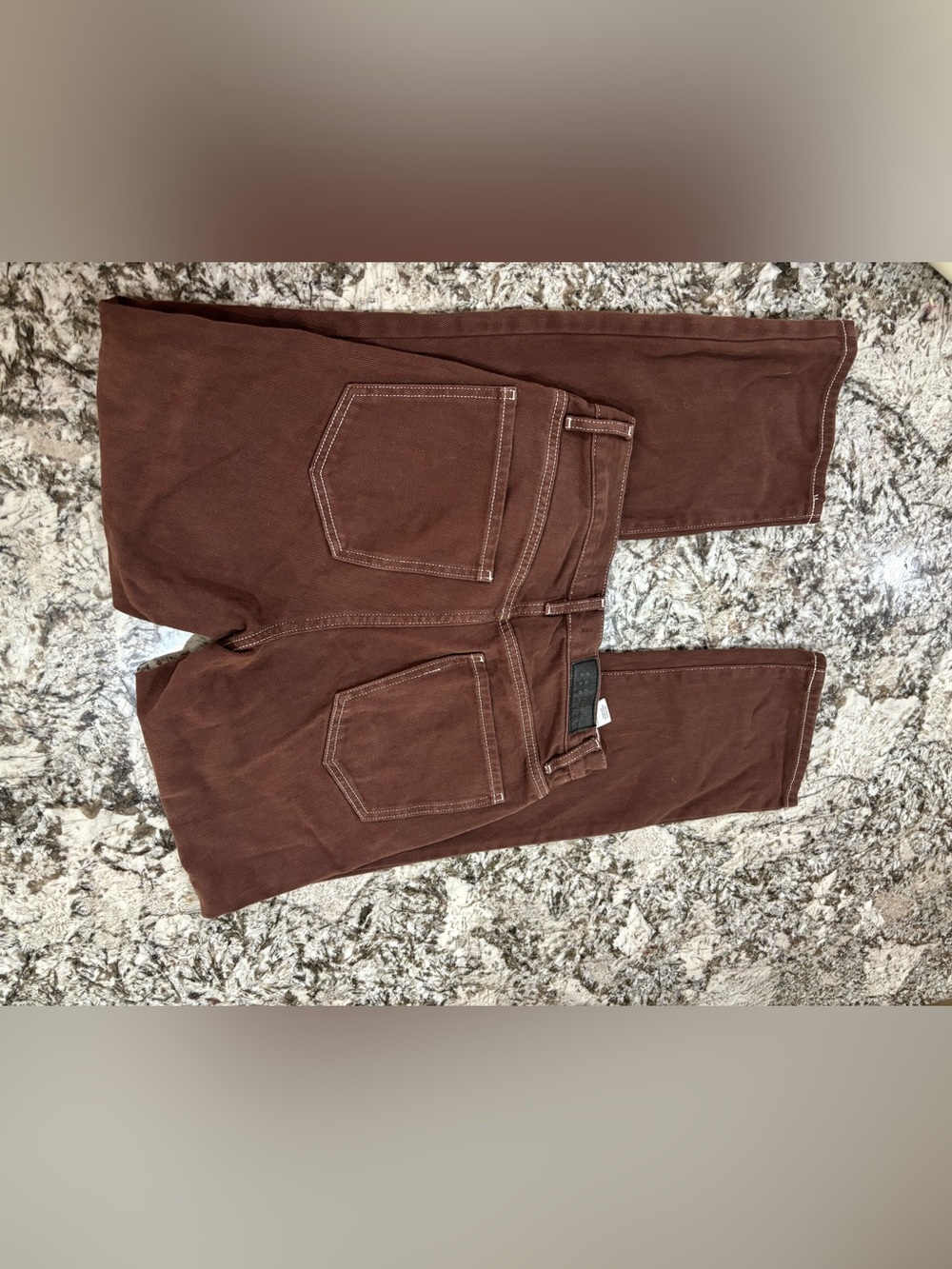 PacSun women’s Dark Brown Dad Jeans Straight Leg size 25